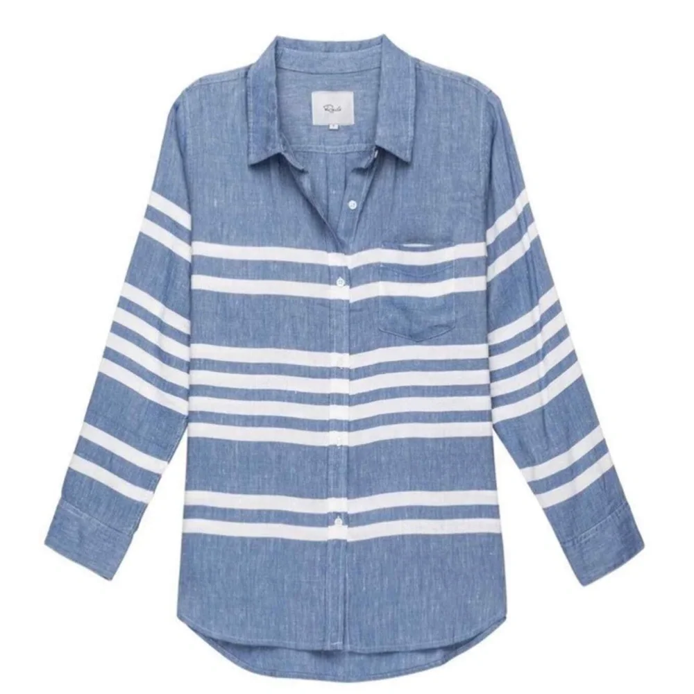 Rails Charli Catalina Stripe Button-Up Blouse